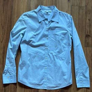 Calvin Klein Light Blue Cotton Casual Shirt